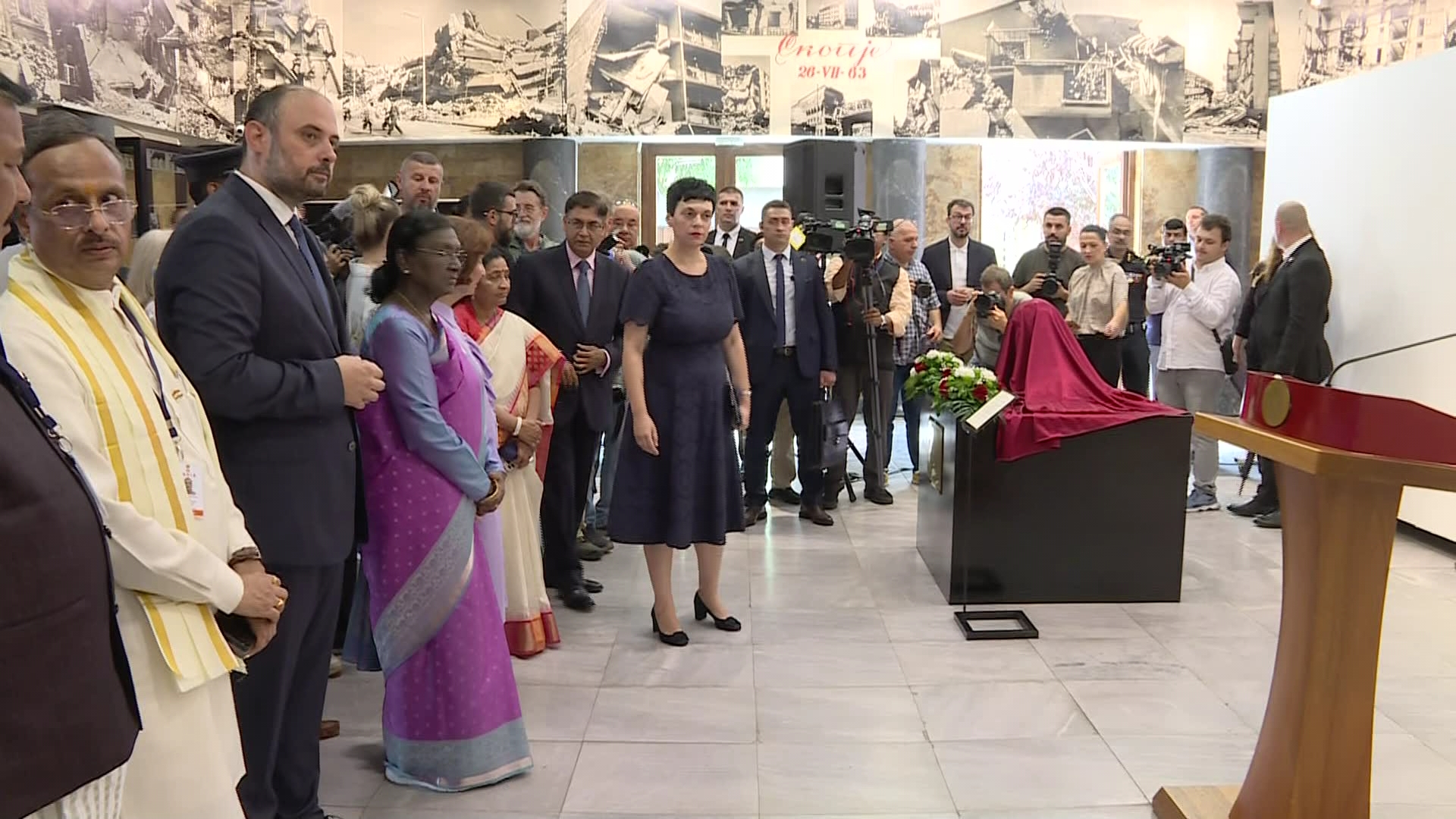 Dita e 2  të e vizitës zyrtare të presidentes së Indisë