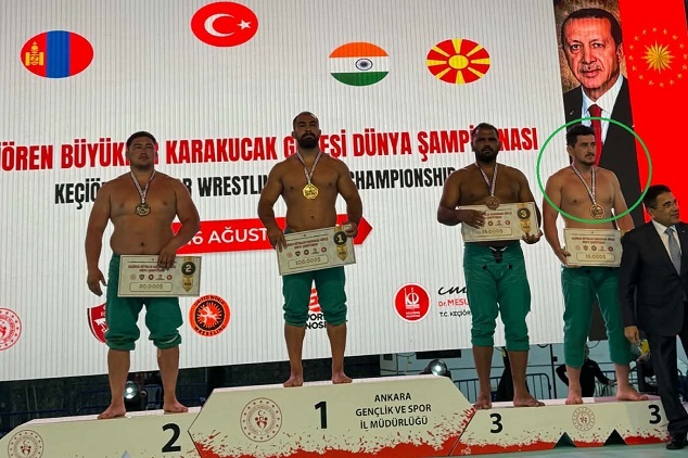 Ajdari  medalje bronzi dhe shpërblim prej 15 000 $ në KB në mundje në Karakuçak të Turqisë 